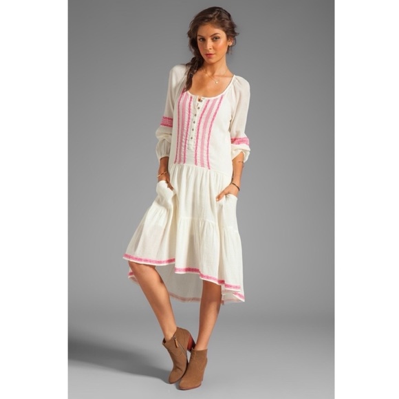 Free People Full Blossom Light Heart Dress - Picture 2 of 12